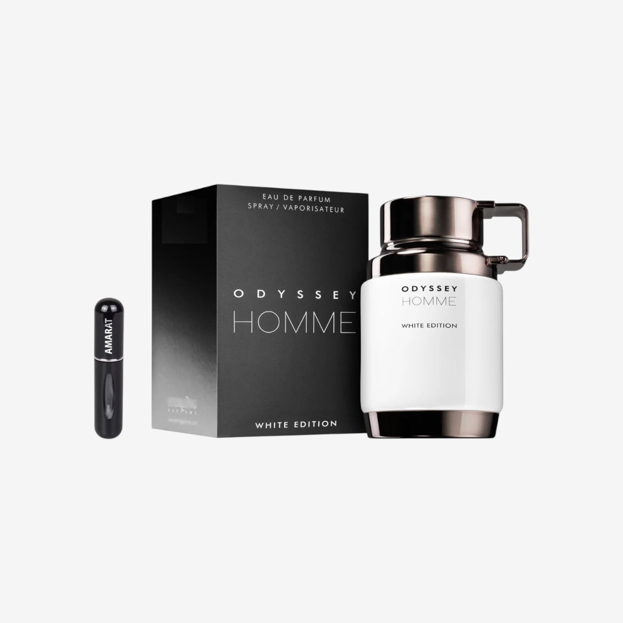 Odyssey Spectra Eau de Parfum, arabisches Parfüm, langanhaltend, inklusive nachfüllbarem Zerstäuber, würziger orientalischer Duft mit Zimt, Apfel und Tabak