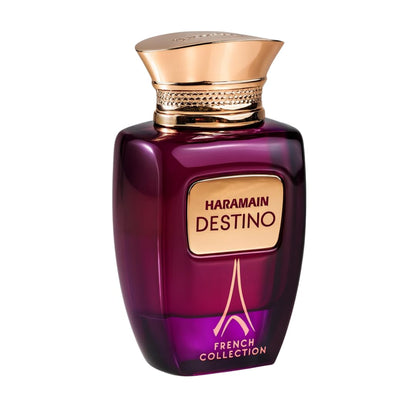 Al Haramain Destino French Collection Eau de Parfum 100ml | Long-lasting Unisex Arabian Perfume | Fragrance of Desire and Allure