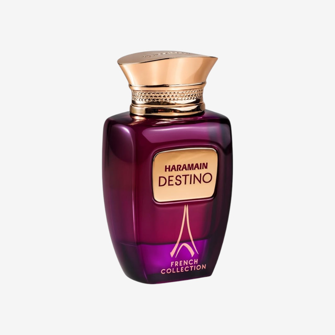 Al Haramain Destino French Collection Eau de Parfum 100ml | Long-lasting Unisex Arabian Perfume | Fragrance of Desire and Allure