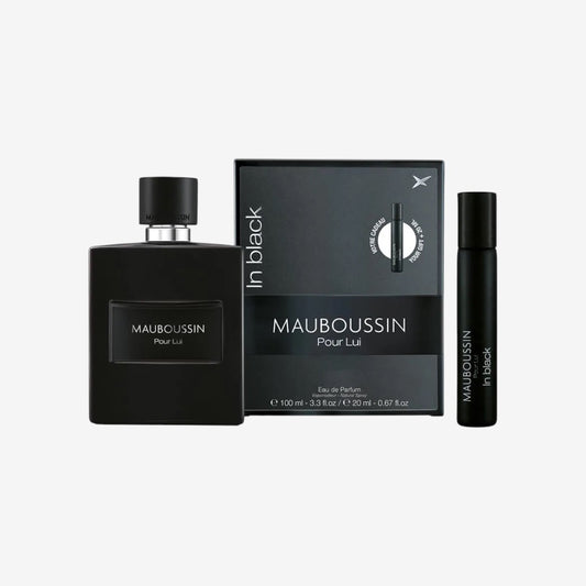 Mauboussin - Travel Pour Lui In Black: Eau de Parfum 100 ml & Travel Spray 20 ml