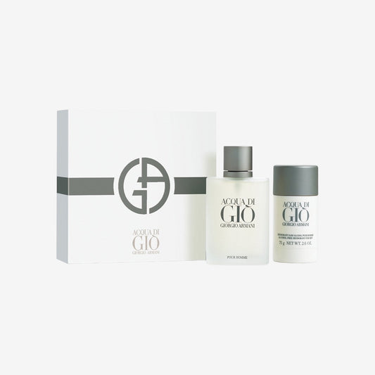 Giorgio Armani Acqua Di Gio Geschenkset 100 ml EDT + 75 ml Deodorant -, Eau de Toilette