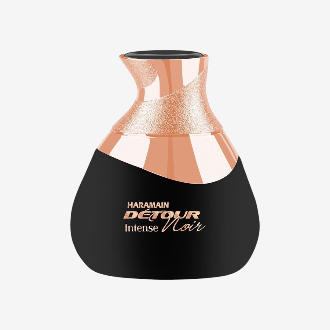 Al Haramain Detour Noir Intense 100ml Eau de Parfume Spray | Arabian Perfume for Women | Luxury Unisex Fragrance