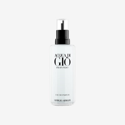Armani beauty Acqua di Giò Profondo – Eau de Parfum Nachfüller – Köln für Männer – frischer & aromatischer Herrenduft – Mandarine, Lavendel, Zedernholznoten