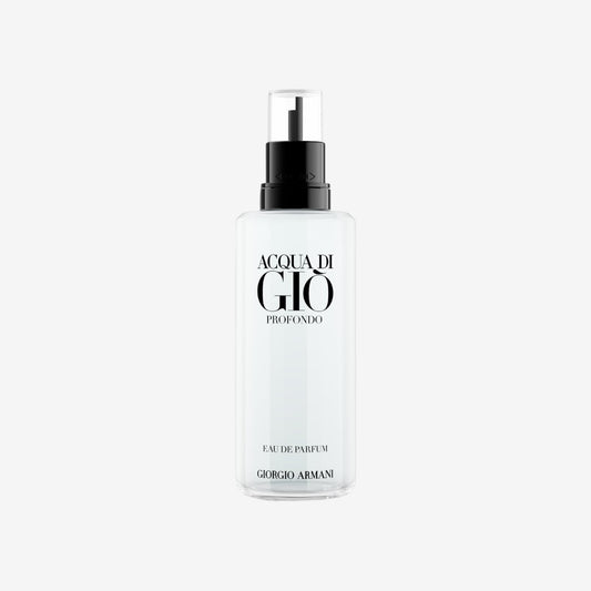 Armani beauty Acqua di Giò Profondo – Eau de Parfum Nachfüller – Köln für Männer – frischer & aromatischer Herrenduft – Mandarine, Lavendel, Zedernholznoten