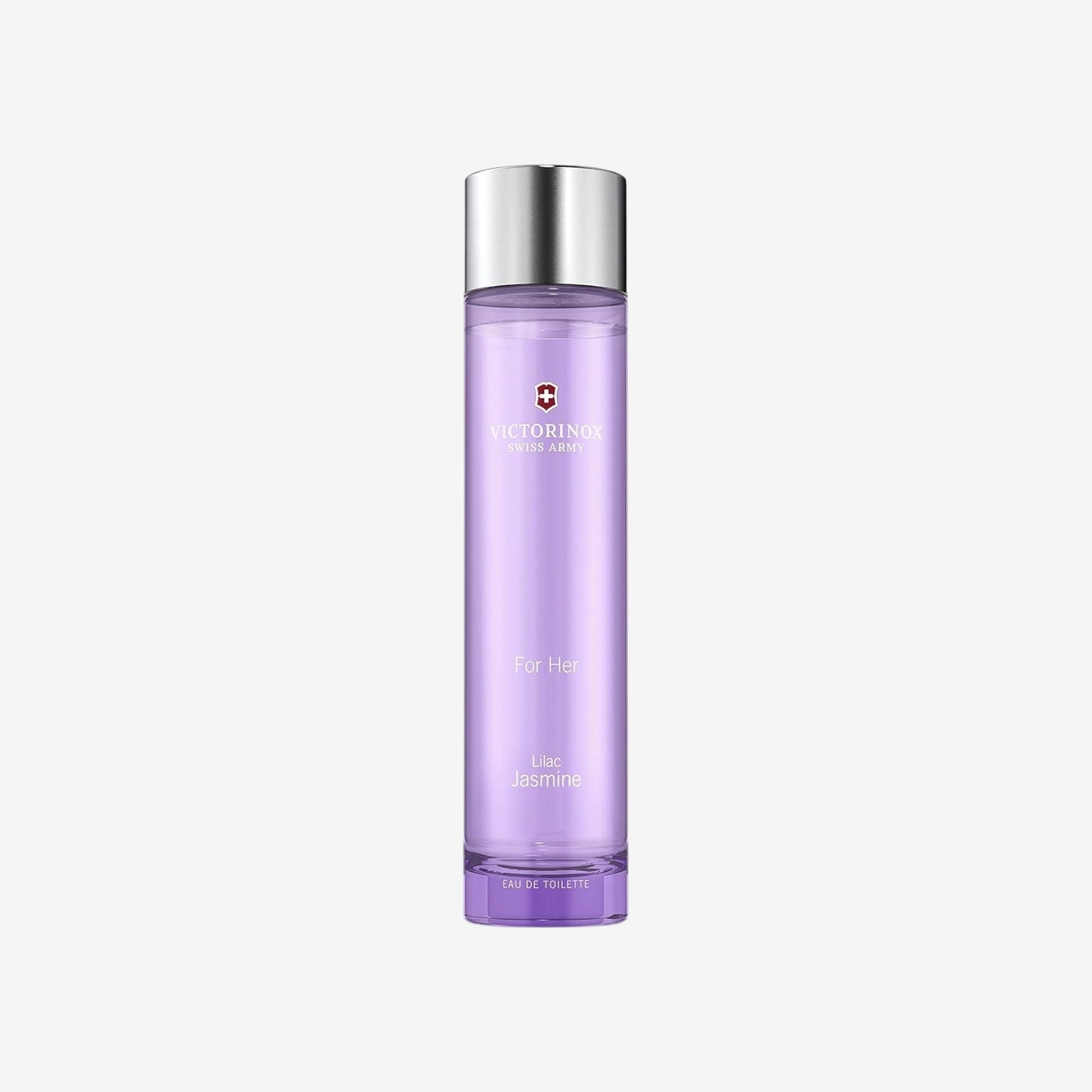 VICTORINOX Swiss Army For Her Lilac Jasmine, Eau de Toilette Damen, Parfüm mit Beere und Flieder, Blumig und sinnlich, Vegan, 100 ml, V0001300