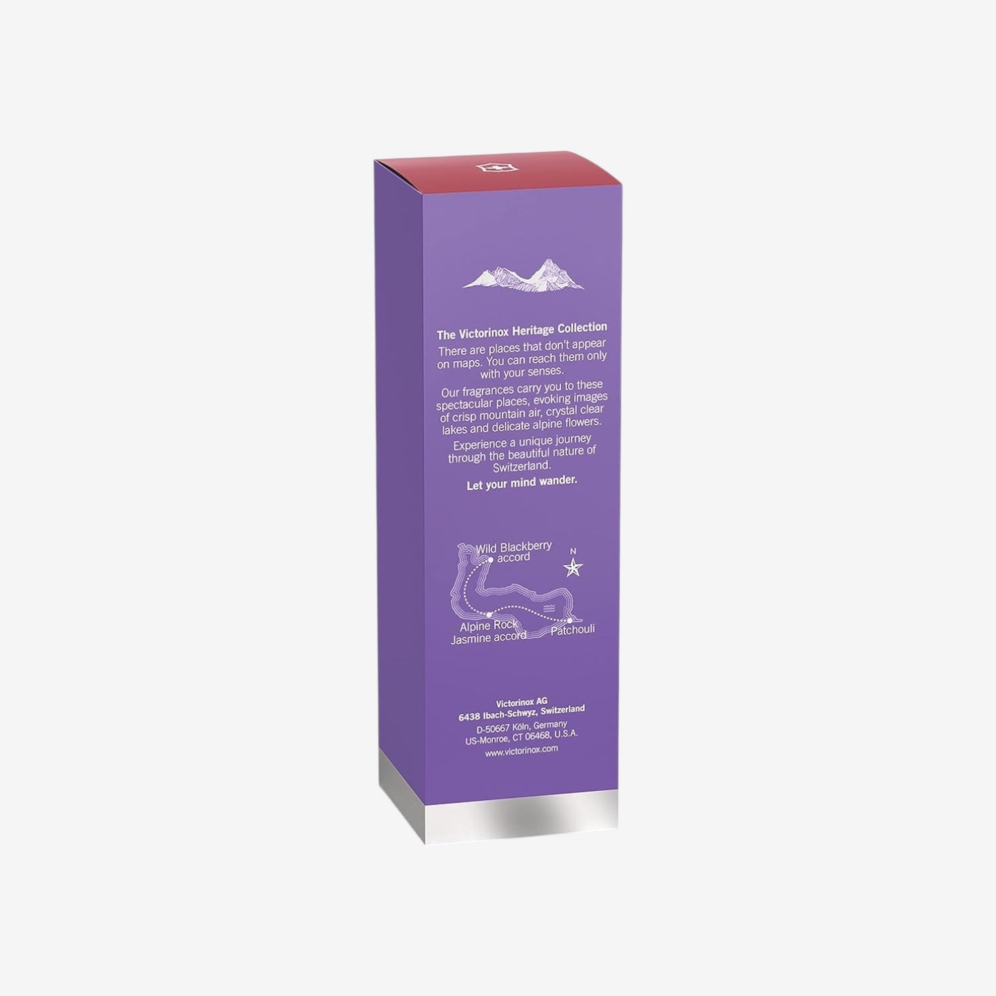 VICTORINOX Swiss Army For Her Lilac Jasmine, Eau de Toilette Damen, Parfüm mit Beere und Flieder, Blumig und sinnlich, Vegan, 100 ml, V0001300