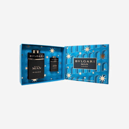 BULGARI MAN IN BLACK SET: EDP SPRAY 100ML & EDP SPRAY 15ML