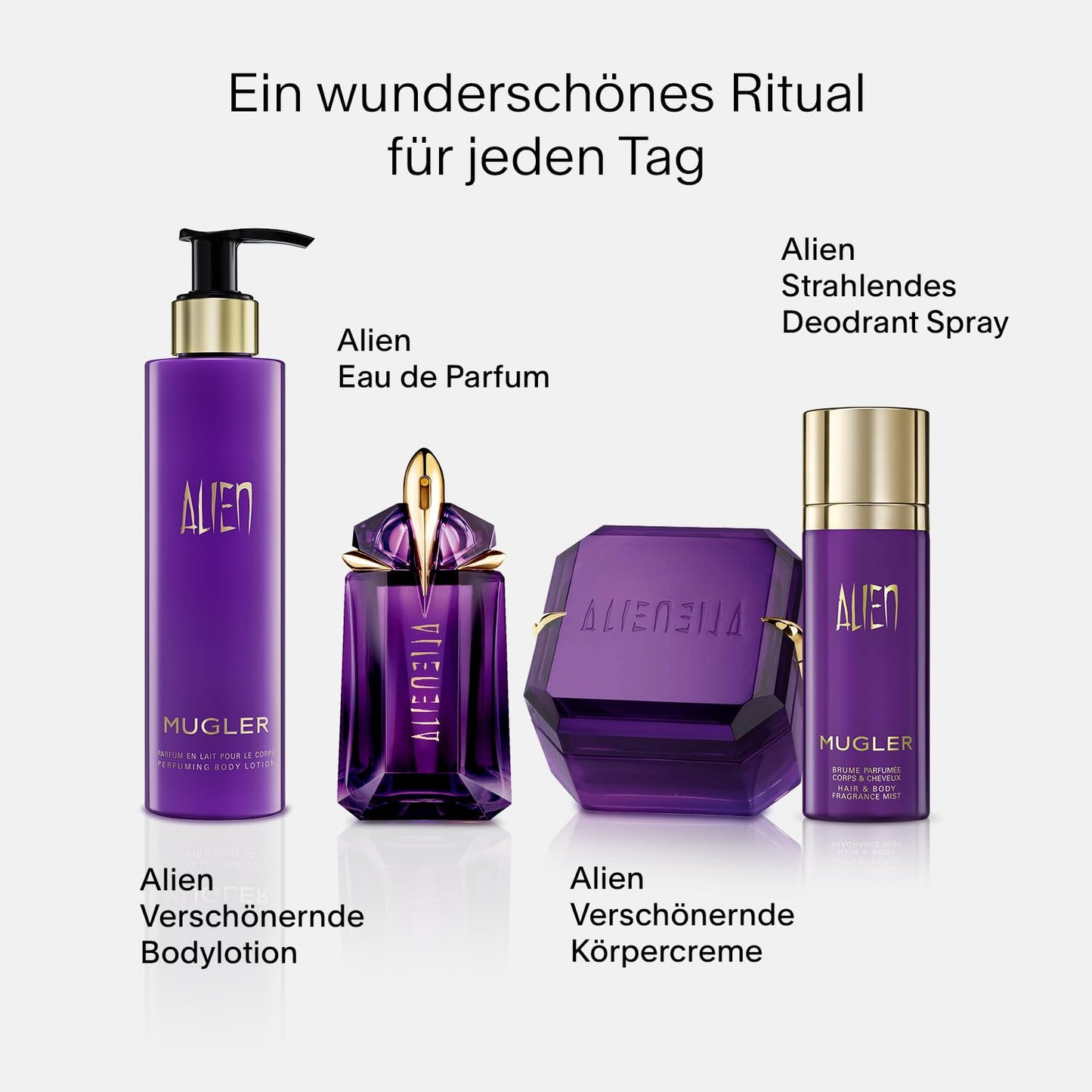 MUGLER Alien Eau de Parfum, Damen-Parfum, Amberartig, holzig und blumig