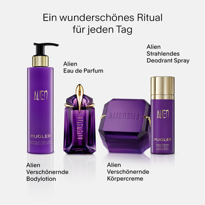 MUGLER Alien Eau de Parfum, Damen-Parfum, Amberartig, holzig und blumig