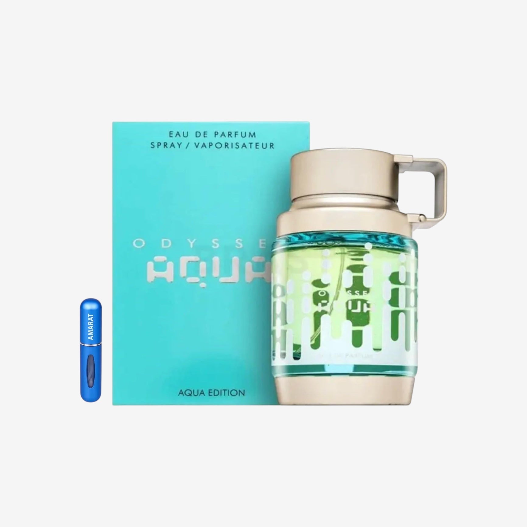 Odyssey Spectra Eau de Parfum, arabisches Parfüm, langanhaltend, inklusive nachfüllbarem Zerstäuber, würziger orientalischer Duft mit Zimt, Apfel und Tabak