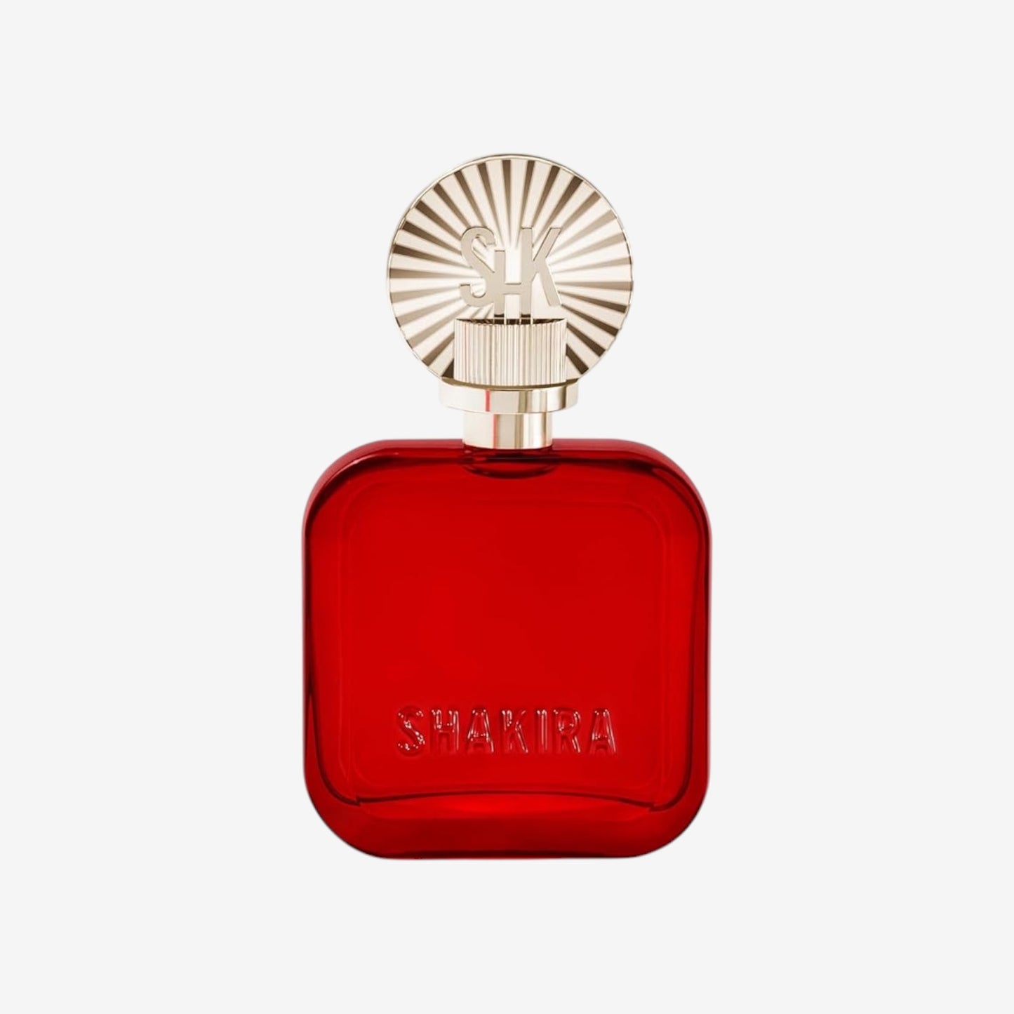 Shakira Perfumes – ROJO by Shakira Eau de Parfum für Damen – Langanhaltend – Kraftvoller, sinnlicher und charmanter Duft – Blumige, würzige und Bernsteinnoten – Ideal für tagsüber – 50 ml