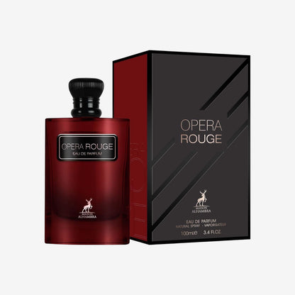 Opera – Rouge by Maison Alhambra for Unisex – 3,4 oz EDP Spray