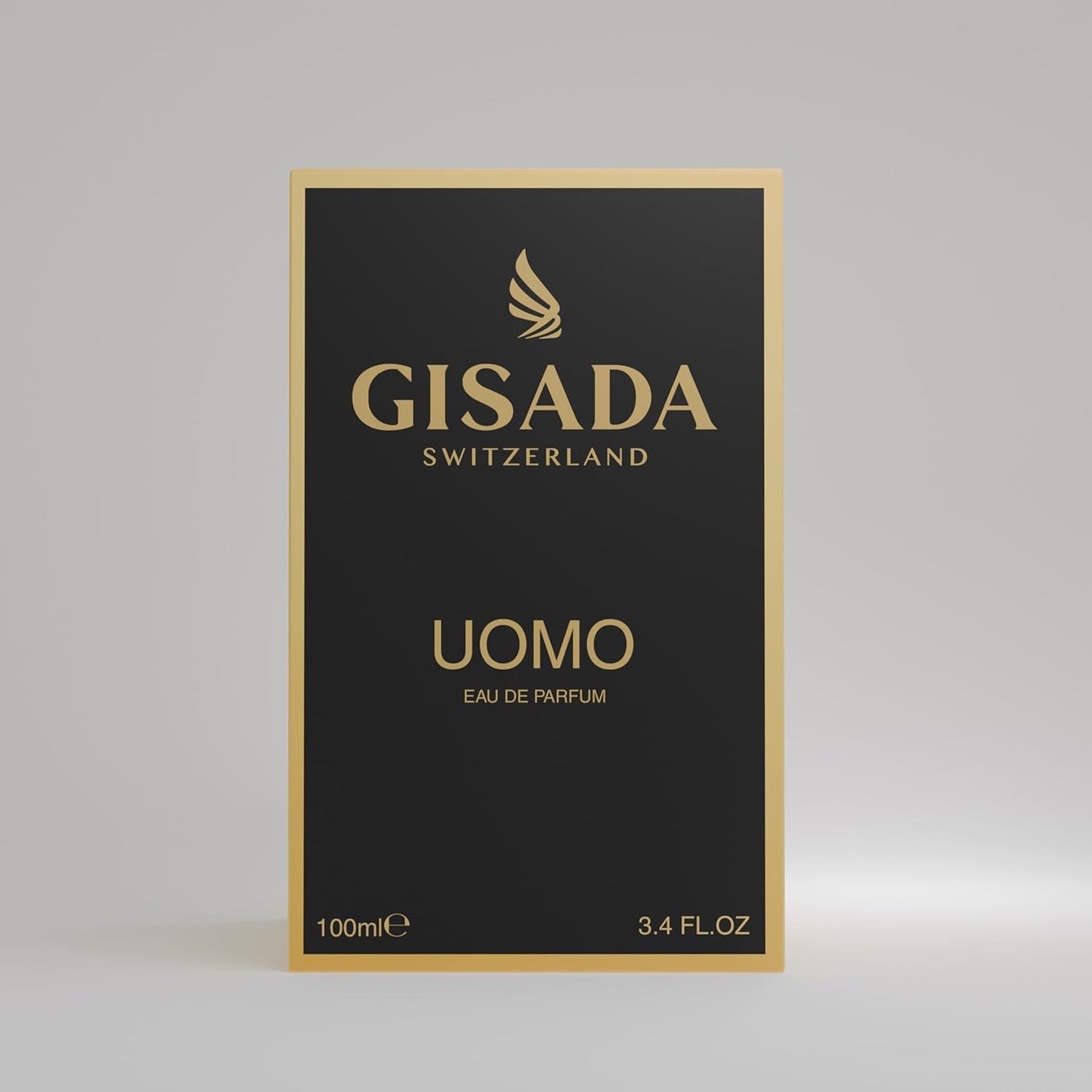 Gisada Uomo Eau de Parfum - Luxuriöser Herrenduft - Frische Zitrone & Warmer Zedernholz - Selbstbewusster, Eleganter & Sinnlicher Duft für Männer (100 ml)