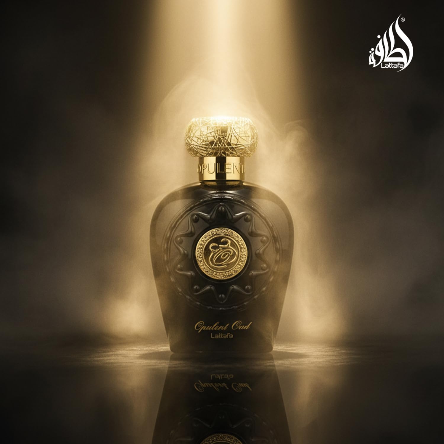 Lattafa Halal Attar Opulent Oud Musk Blue Black White Eau de Parfum, Zerstäuber, 100 ml (Parfum,100ml(1erPack))