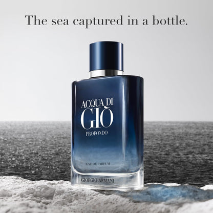 Armani Acqua Di Gio Pour Homme Profondo Eau de Parfum, nachfüllbar, Spray, 50 ml