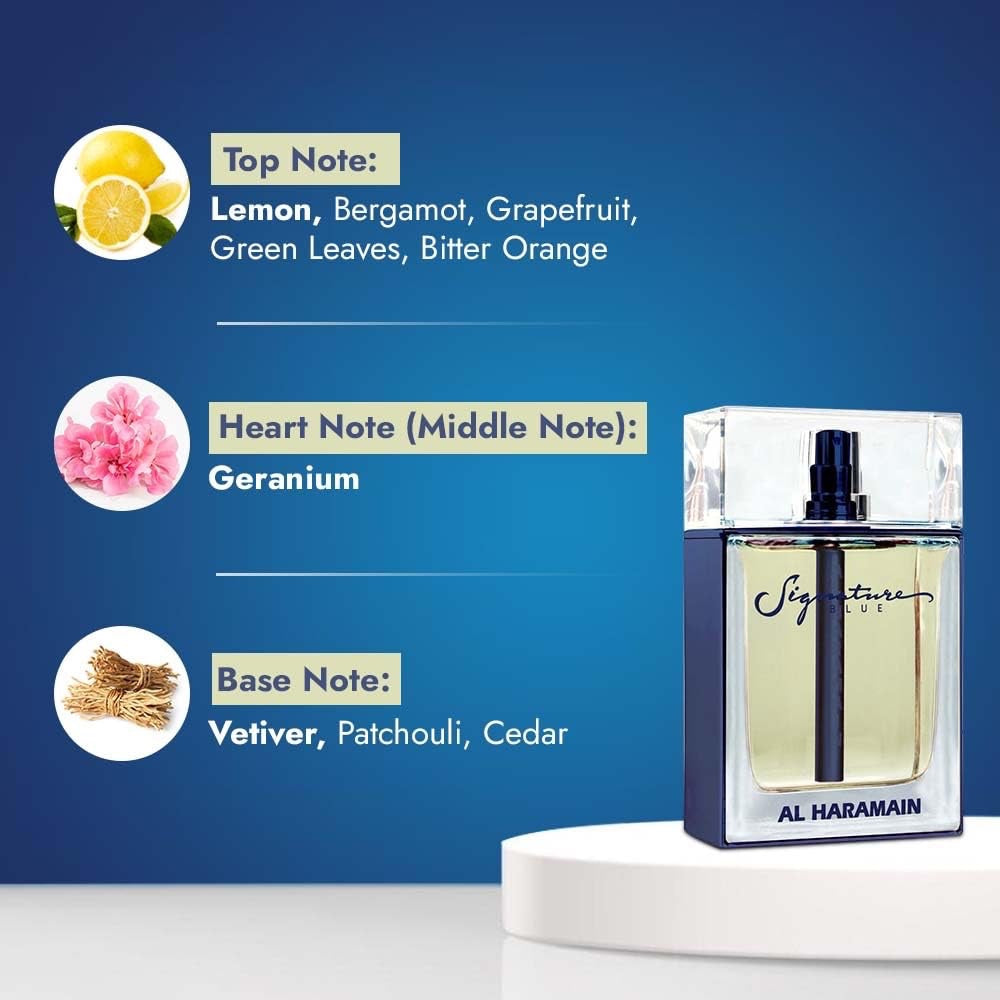 Al Haramain Signature Blue EDP M 100 ml