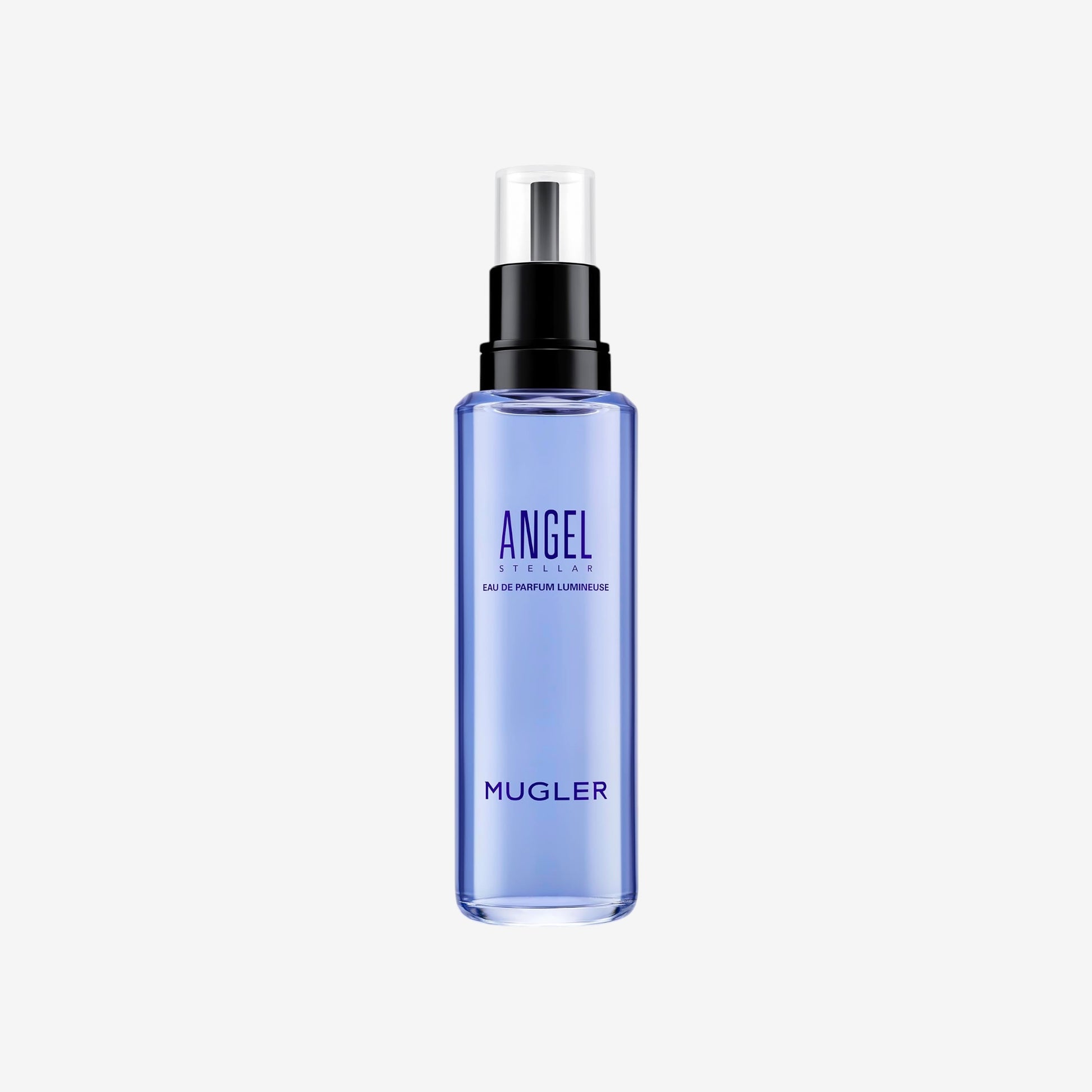 MUGLER Angel Stellar Eau de Parfum, Damen-Parfum, Amberartig-pudriger Gourmand-Duft mit cremigem Pistazien-Akkord, Verführerisch und unwiderstehlich weiblich, Nachfüllbar