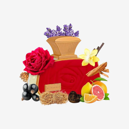 AL HARAMAIN PERFUMES L.L.C. Belle Rouge Spray 75 ml, rot