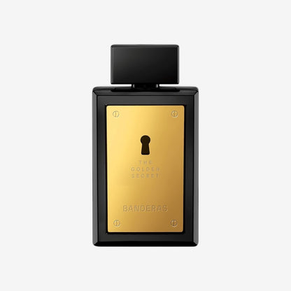 Banderas Perfumes - The Golden Secret - Eau de Toilette Spray für Herren, Täglicher und Männlicher Duft mit Minze und Apfellikör – 50 ml