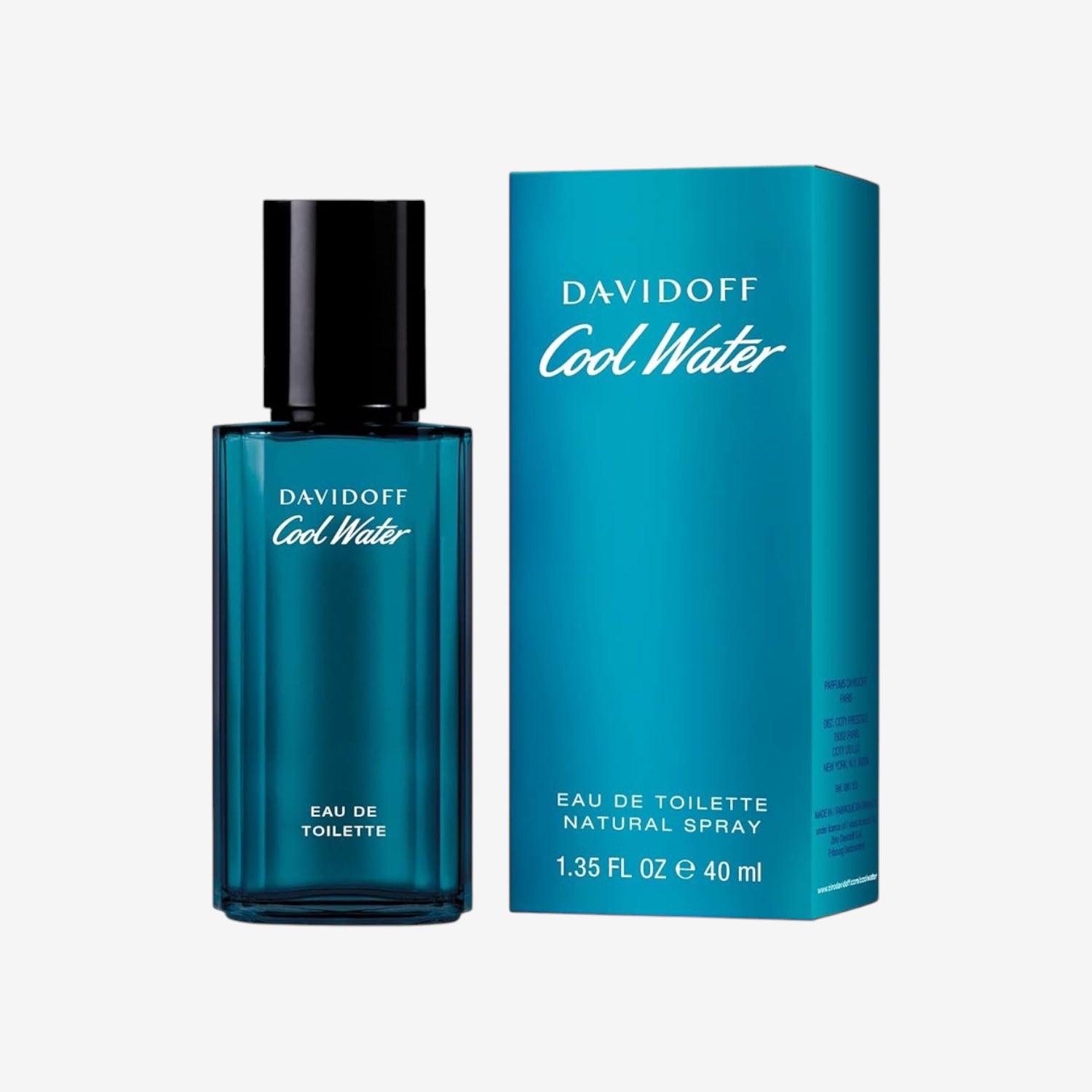 Davidoff Cool Water Man Eau de Toilette, aromatisch-frischer Herrenduft