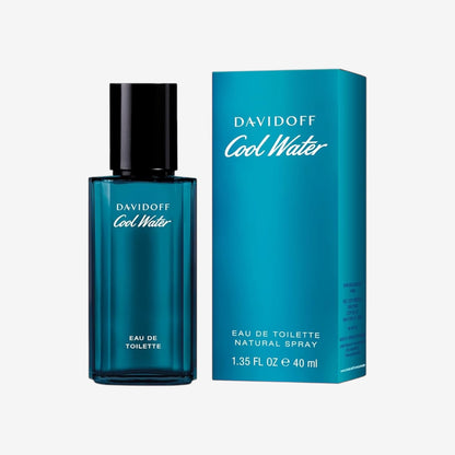 Davidoff Cool Water Man Eau de Toilette, aromatisch-frischer Herrenduft