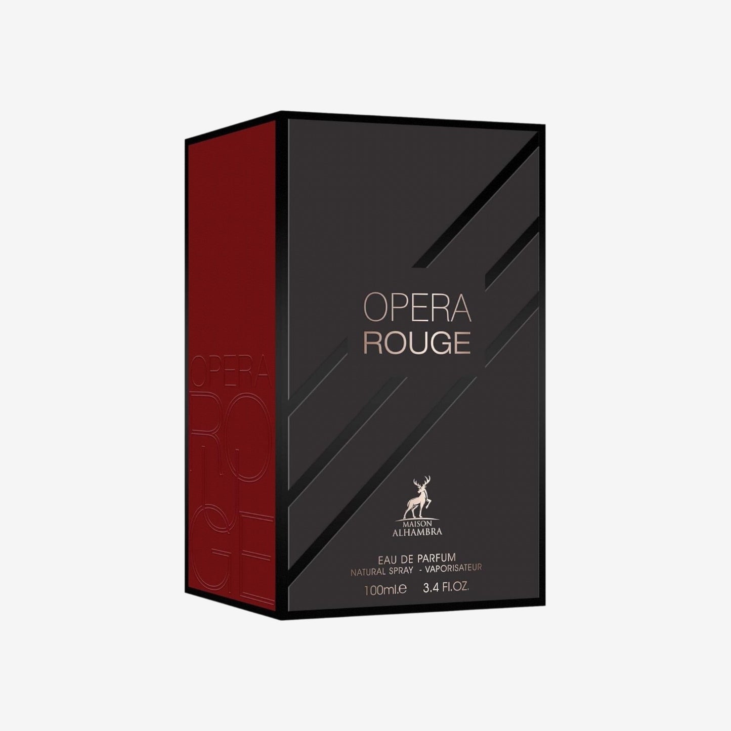 Opera – Rouge by Maison Alhambra for Unisex – 3,4 oz EDP Spray