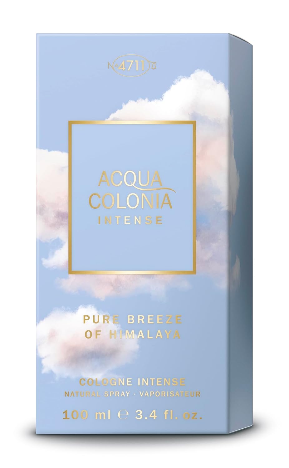 4711 Acqua Colonia® Intense Pure Breeze of Himalaya | Eau de Cologne - mineralisch-frisch - Wellness für die Sinne | 100ml Natural Spray