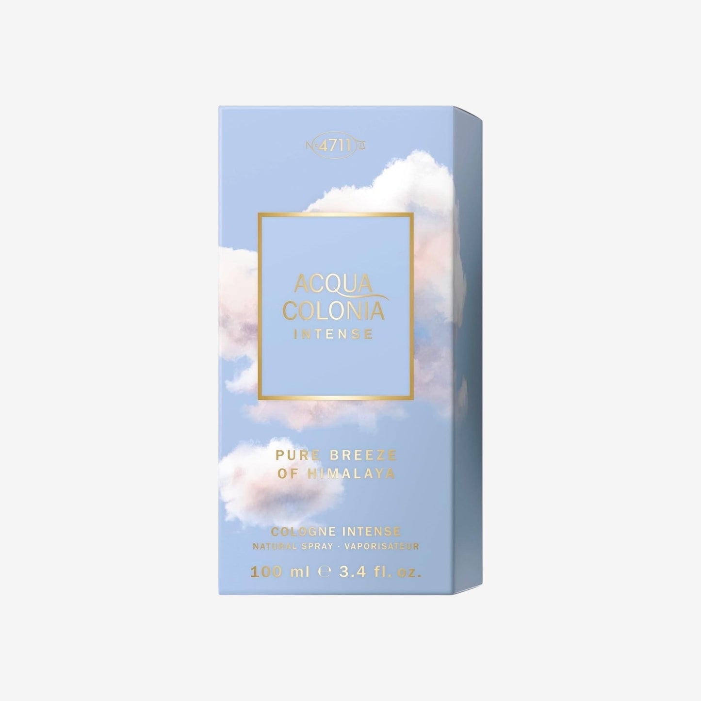 4711 Acqua Colonia® Intense Pure Breeze of Himalaya | Eau de Cologne - mineralisch-frisch - Wellness für die Sinne | 100ml Natural Spray