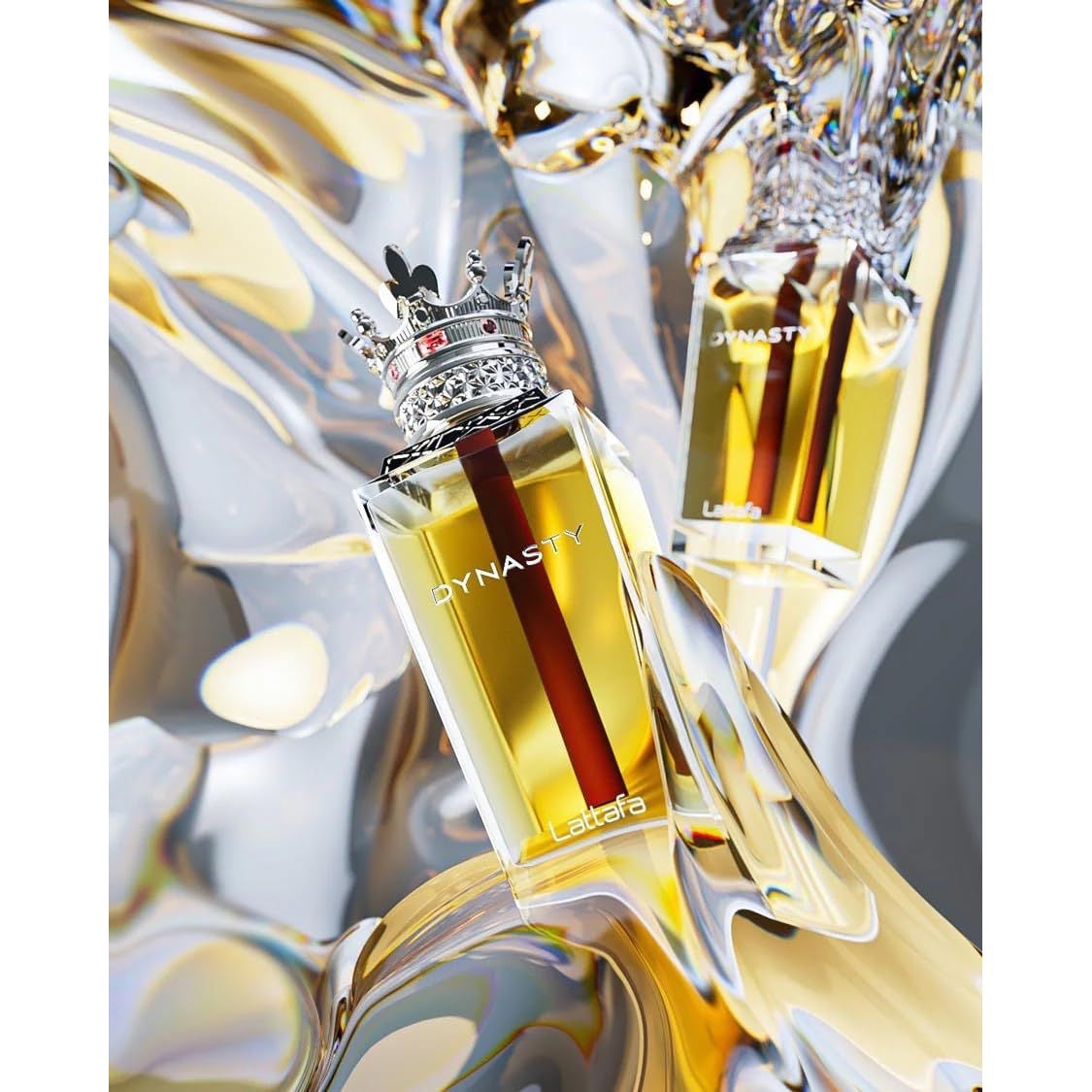 Lattafa Dynasty – Fresh, Spicy, Woody, Aromatic, Eau de Parfum Spray Long-Lasting Fragrance for Unisex, 100 ml