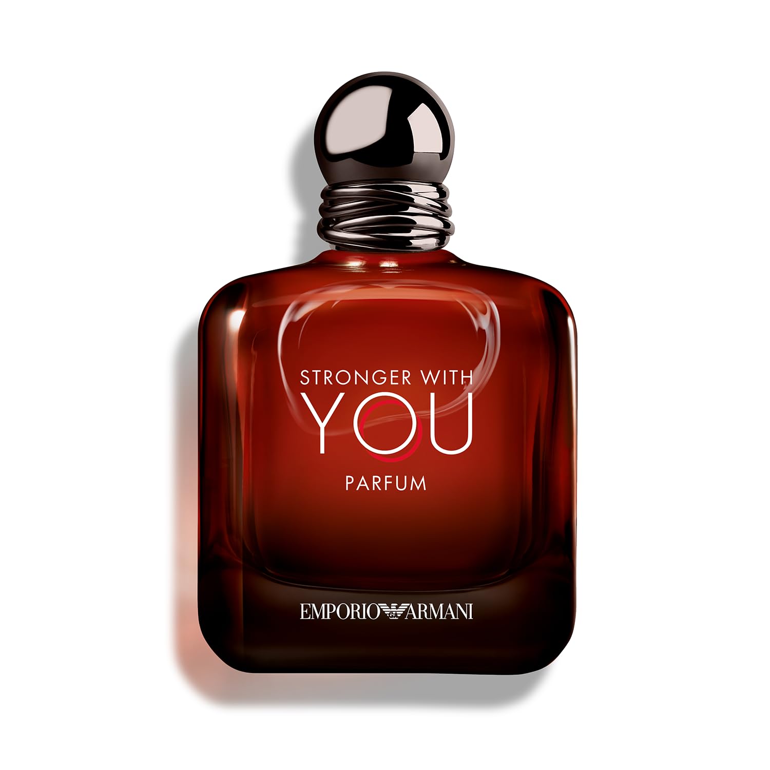 Emporio Armani Stronger With You Parfum, Armani Beauty für Herren, Herrenduft, Holzig-warmer Amber-Duft, mit Rum, Bergamotte, Lavendel, Zedernholz und Vanille, 100ml