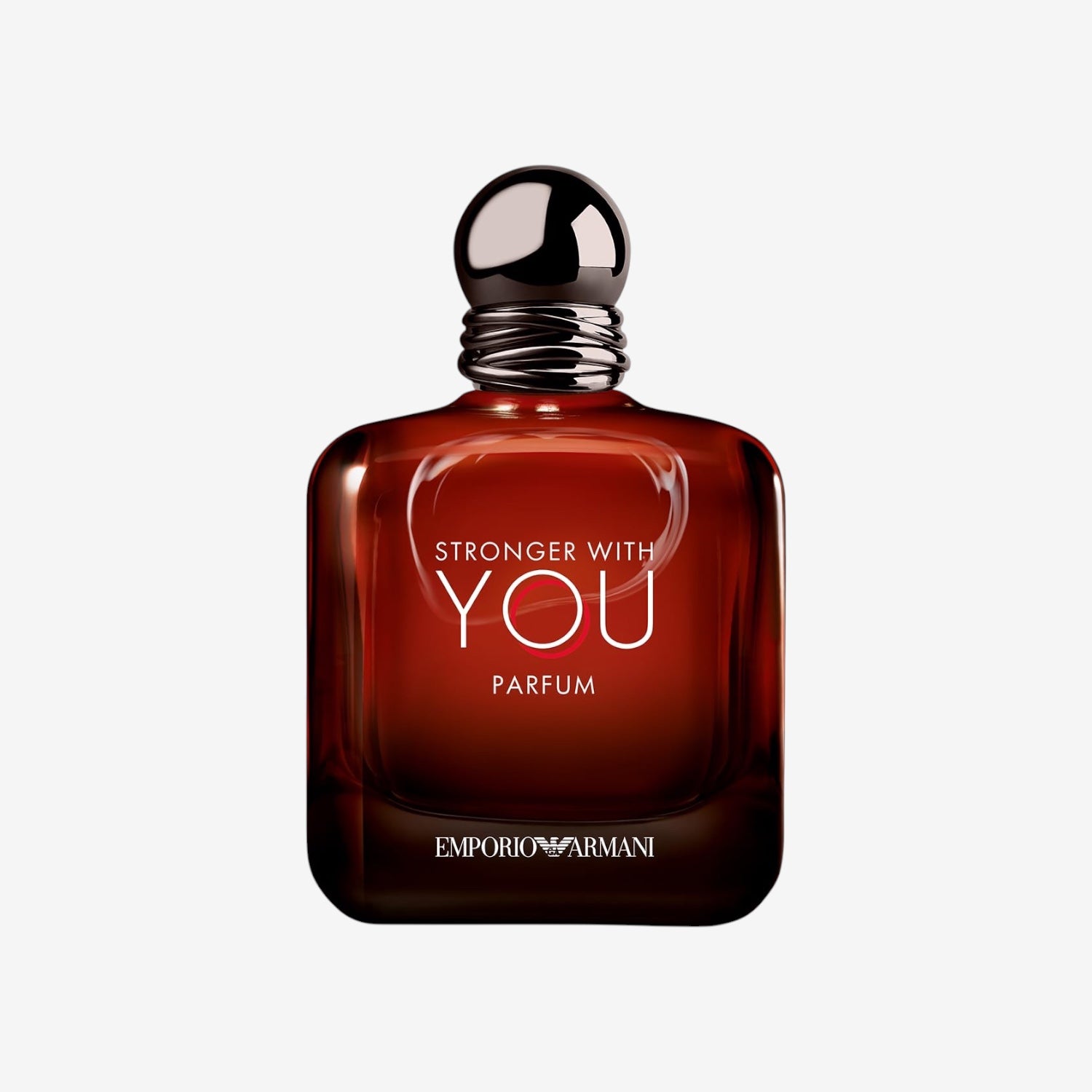 Emporio Armani Stronger With You Parfum, Armani Beauty für Herren, Herrenduft, Holzig-warmer Amber-Duft, mit Rum, Bergamotte, Lavendel, Zedernholz und Vanille, 100ml