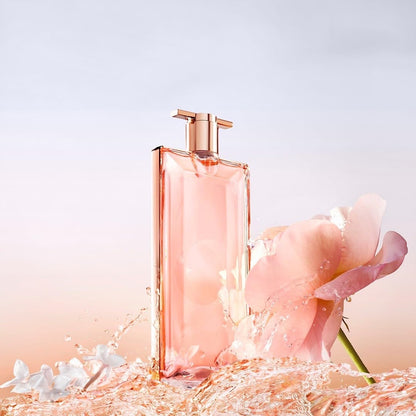 Lancôme Idôle Eau de Toilette, floraler Duft für Damen mit Shincha-Tee, Rosen und Bergamotte, Parfüm für Damen mit floralen und frischen Noten