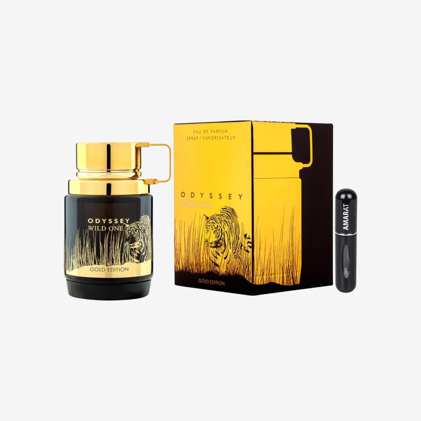 Odyssey Spectra Eau de Parfum, arabisches Parfüm, langanhaltend, inklusive nachfüllbarem Zerstäuber, würziger orientalischer Duft mit Zimt, Apfel und Tabak