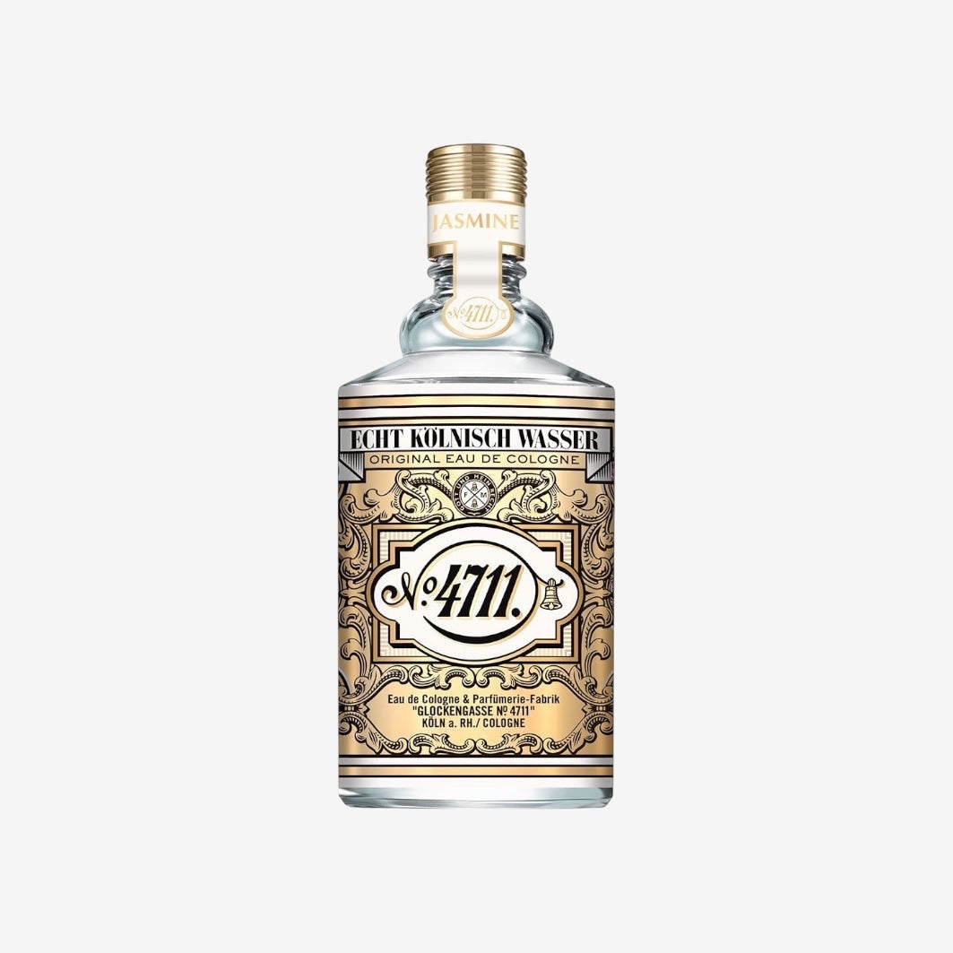 4711® Echt Kölnisch Wasser I Floral Collection - JASMIN - Eau de Cologne - florale Neuinterpretation der Ikone - sinnlich – anmutig – betörend I 100ml Natural Spray Vaporisateur