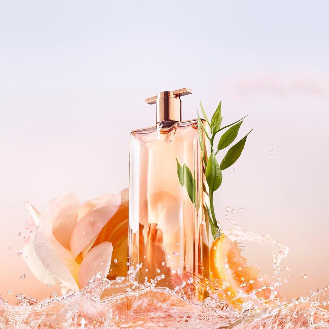 Lancôme Idôle Eau de Toilette, floraler Duft für Damen mit Shincha-Tee, Rosen und Bergamotte, Parfüm für Damen mit floralen und frischen Noten