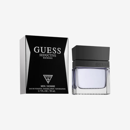 GUESS Seductive, Eau de Toilette, Parfum Herren, Orientalisch-Holziger Duft, LangAnhaltend