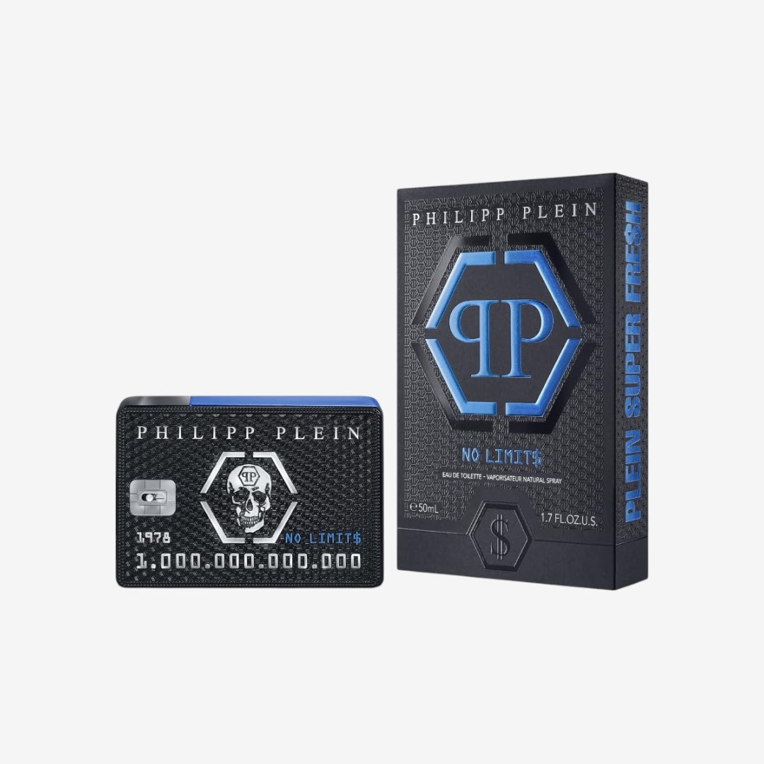Philipp Plein No Limits Plein Super Fresh EdT, Linie: No Limits, Eau de Toilette für Herren, Inhalt: 90ml