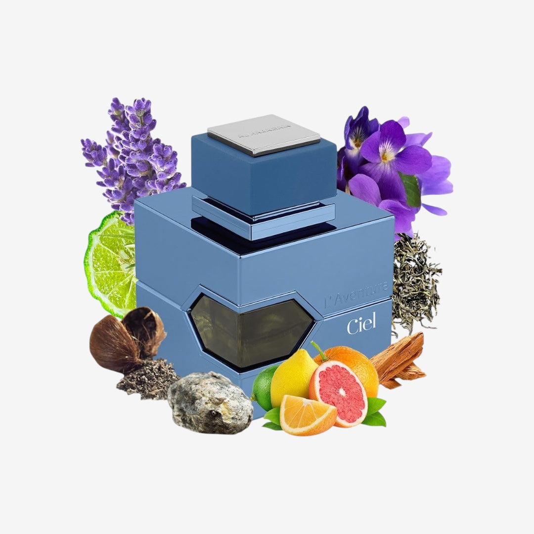 LAventure Ciel – Blau von Al Haramain für Unisex – 3,33 oz Eau de Parfum Spray