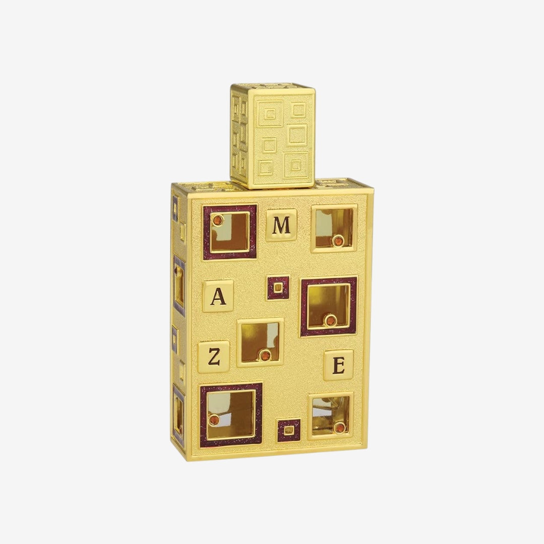 Al Haramain Maze Eau de Parfum 50 ml | Luxuriöses langanhaltendes Parfüm für Damen & Herren | Uni-Duft mit blumigen, holzigen und würzigen Noten | Arabisches Premium-Parfum mit Bergamotte & Rose