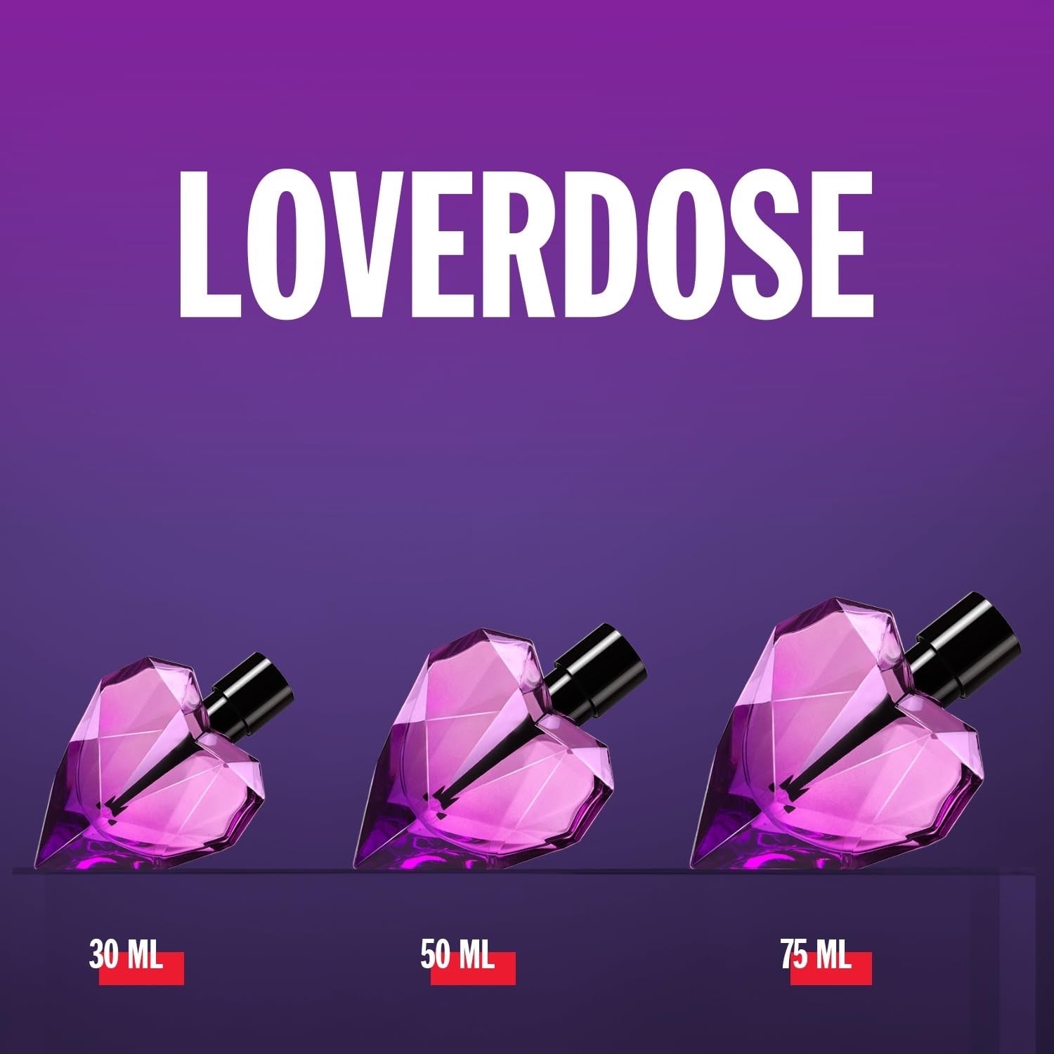 Diesel Loverdose Parfüm für Damen | Eau de Parfum Spray | Langanhaltend | Orientalisch-blumiger Frauen Duft