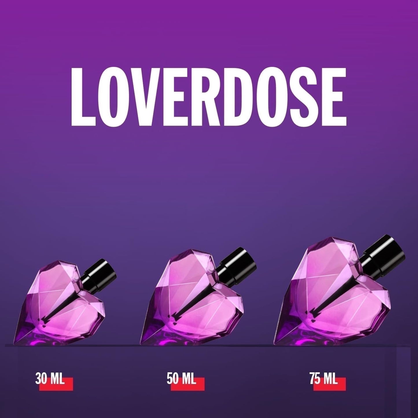 Diesel Loverdose Parfüm für Damen | Eau de Parfum Spray | Langanhaltend | Orientalisch-blumiger Frauen Duft