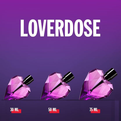 Diesel Loverdose Parfüm für Damen | Eau de Parfum Spray | Langanhaltend | Orientalisch-blumiger Frauen Duft
