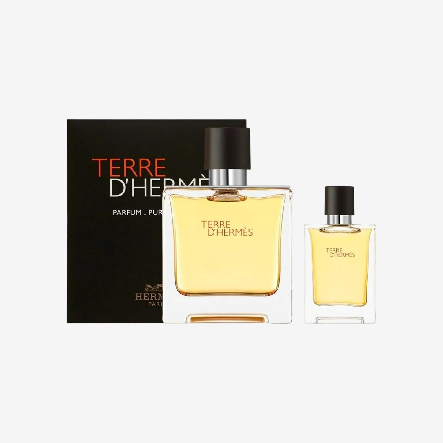 HERMES TERRE D'HERMES SET: EDP SPRAY 75ML + EDP SPRAY 12.5ML