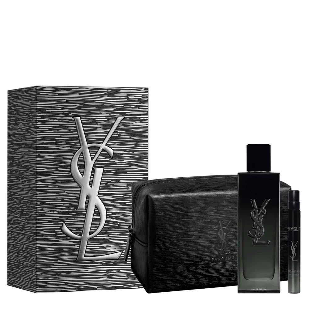 YVES SAINT LAURENT MYSLF Set (Eau de Parfum 100ml + Eau de Parfum Travel Spray 10ml + Pouch)
