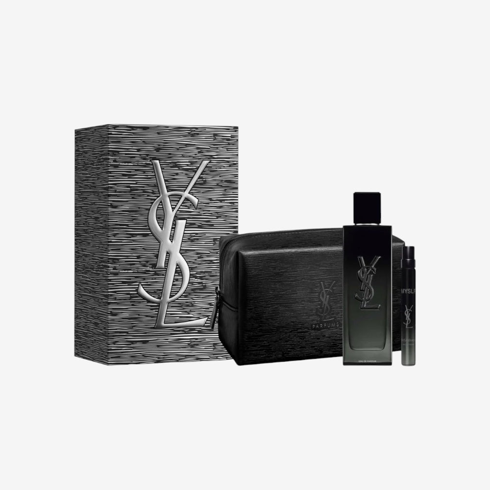 YVES SAINT LAURENT MYSLF Set (Eau de Parfum 100ml + Eau de Parfum Travel Spray 10ml + Pouch)
