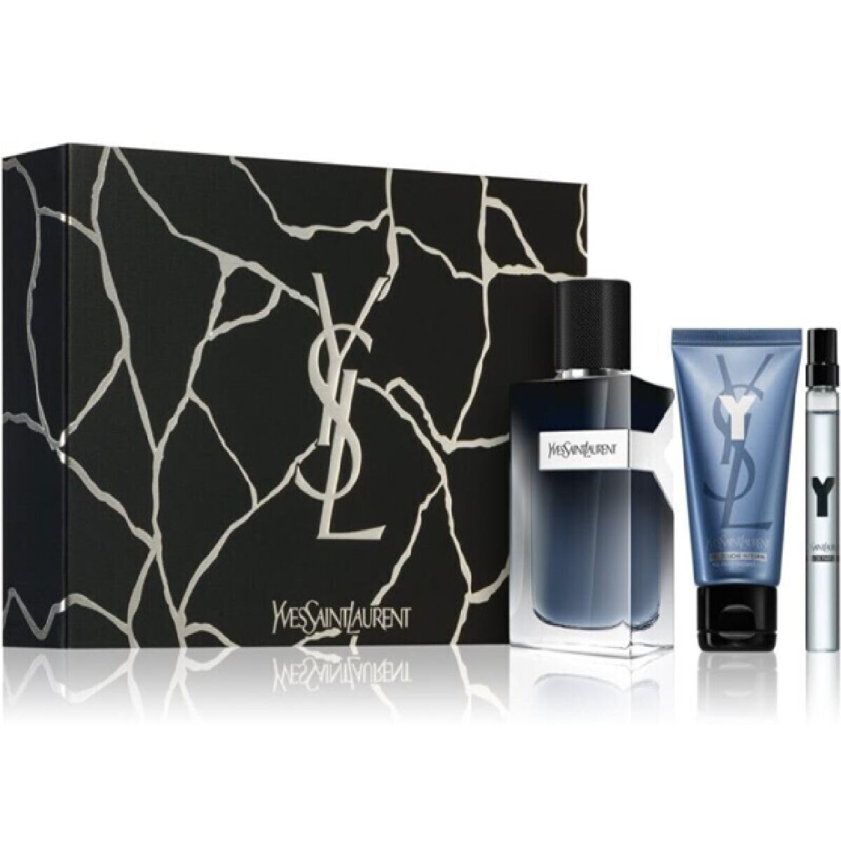 Parfüm-Set für Herren YSL Y 100 ml EDP Vapo EDP 3 Stück - Marke: YSL - EAN: 3614274284904