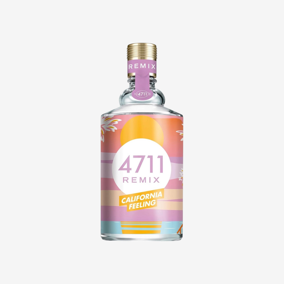 4711® Remix California Feeling I Geschenkset - zitrisch - fruchtig - floral - für einen Unvergesslichen Sommer I Eau de Cologne 100ml & Bodylotion 75ml