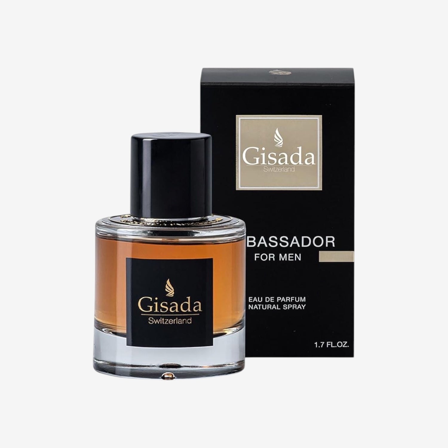 Gisada - Ambassador Men | Eau De Parfum | 100ml | männer parfüm | Frisch, Kraftvoll Und Langanhaltender Duft | Herren Parfüm | Zitrus, Blumige, Warme Und Holzige Noten | Parfüm Herren | Herrenduft