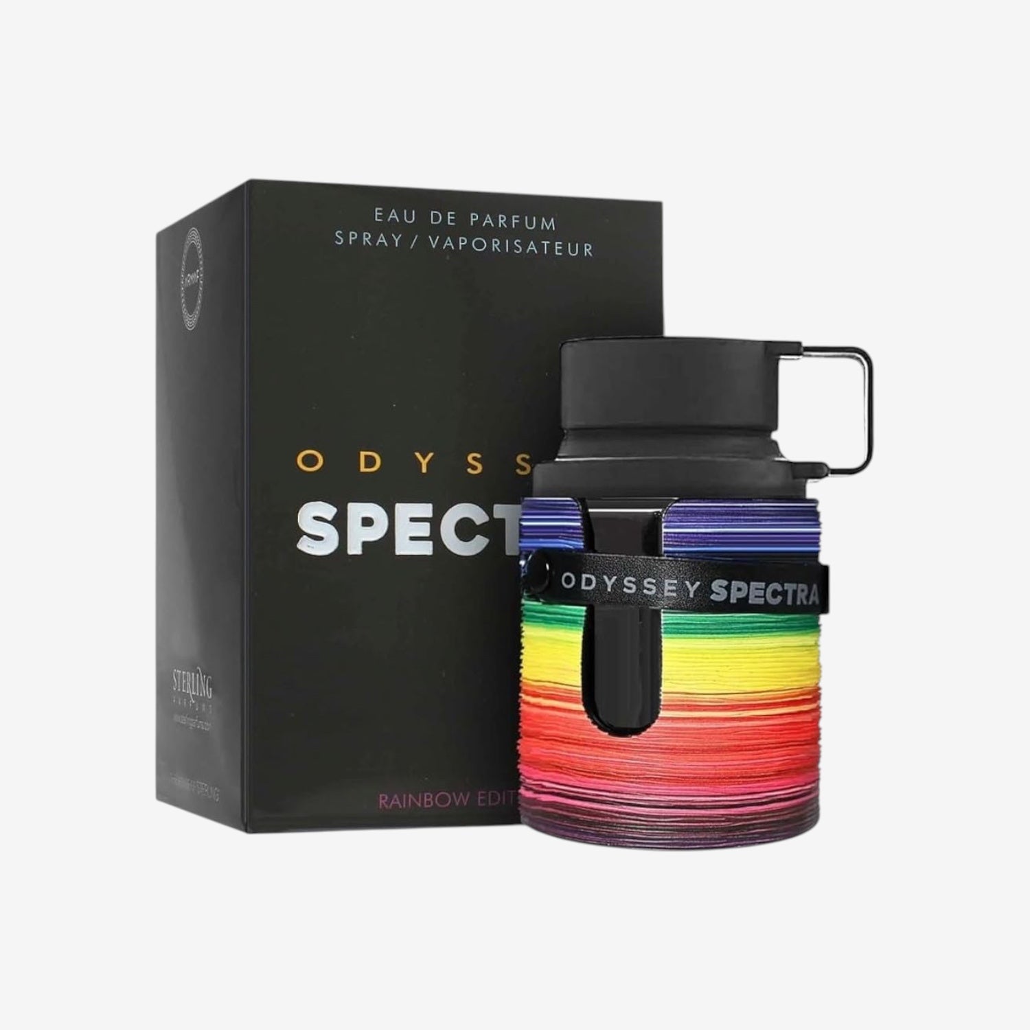 Odyssey Spectra Eau de Parfum, arabisches Parfüm, langanhaltend, inklusive nachfüllbarem Zerstäuber, würziger orientalischer Duft mit Zimt, Apfel und Tabak