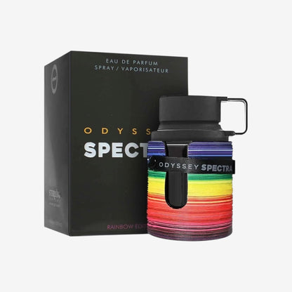 Odyssey Spectra Eau de Parfum, arabisches Parfüm, langanhaltend, inklusive nachfüllbarem Zerstäuber, würziger orientalischer Duft mit Zimt, Apfel und Tabak